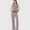 Zigzag crochet top